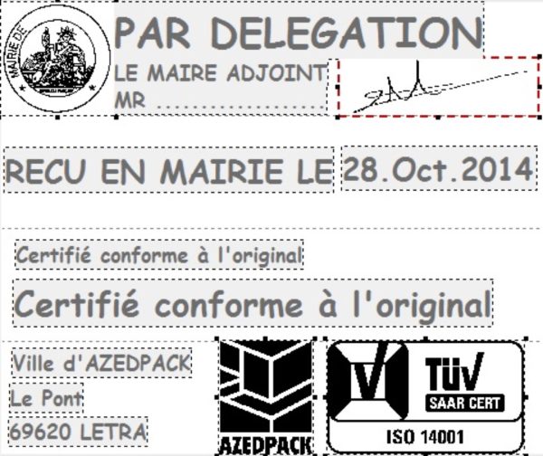 Marquage haute définition par système jet d'encre Jetstamp Graphic 970.