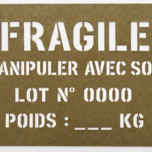 Pochoir à façon